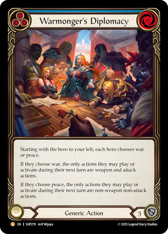 戦争屋の外交 (青)