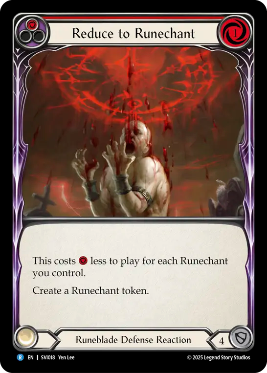 Reduce to Runechant (Red)