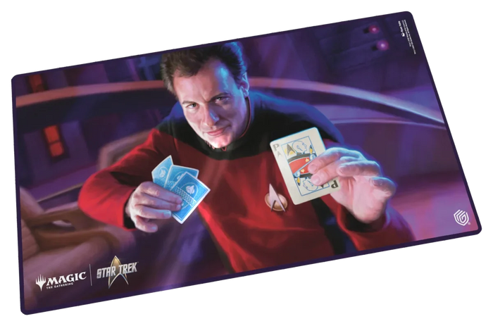 Ultimate Guard Play Mat MTG Star Trek Q Stacking the Deck