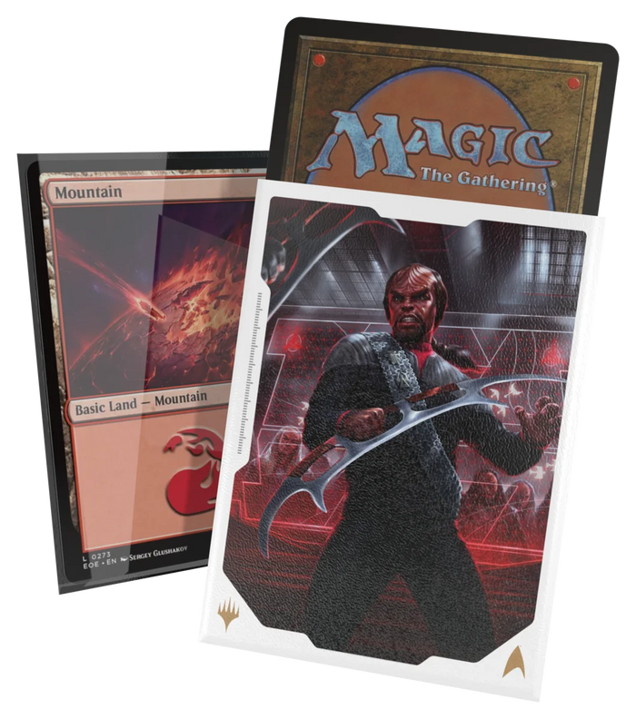 Ultimate Guard MTG Star Trek Worf, Defiant Commander Art Sleeves – UGD012092