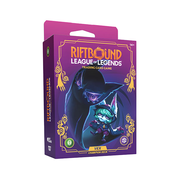 Riftbound: League of Legends TCG - Set Three: Unleashed Champion Deck - Vex