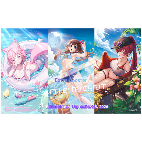 Booster du jeu de cartes hololive : Booster Univers Curieux