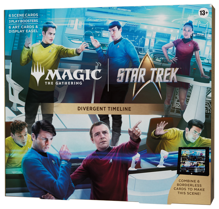 MTG Star Trek Divergent Timeline Scene Box official Wizards of the Coast product artwork