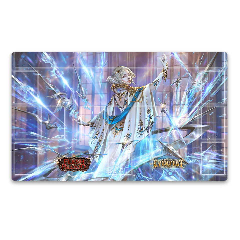 FAB - Shimmers of Silver Playmat