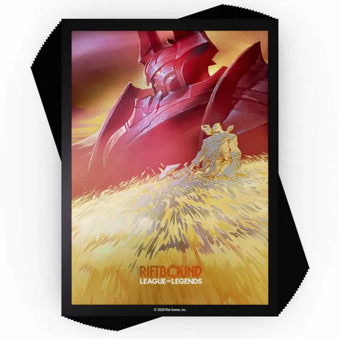Riftbound: League of Legends TCG - Radiance Mordekaiser Art Sleeves (100 Sleeves)
