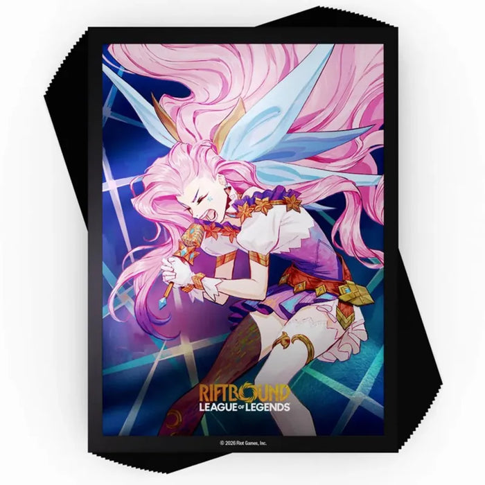 Riftbound: League of Legends TCG - Radiance Seraphine Art Sleeves (100 Sleeves)