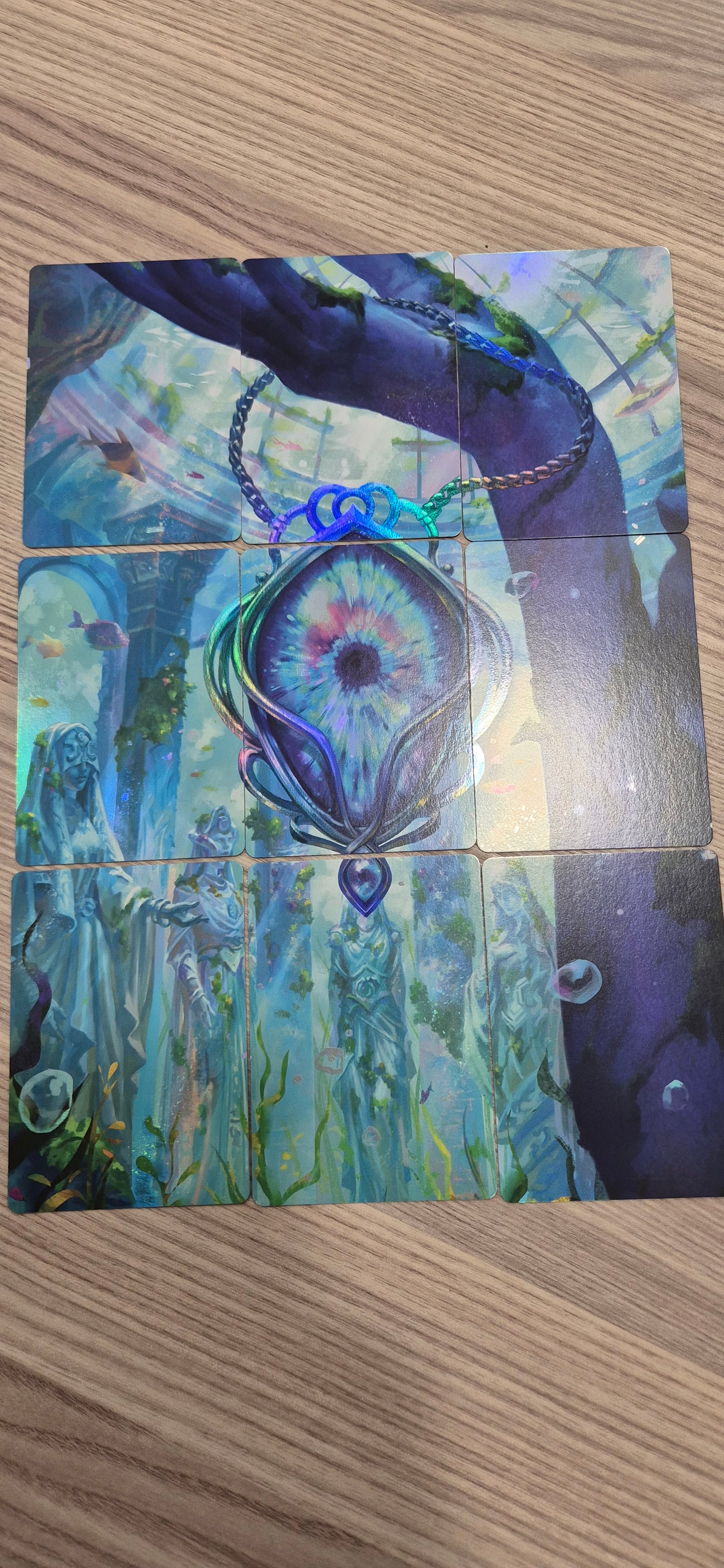 Flesh and Blood Eye of Ophidia Art Card Full Set