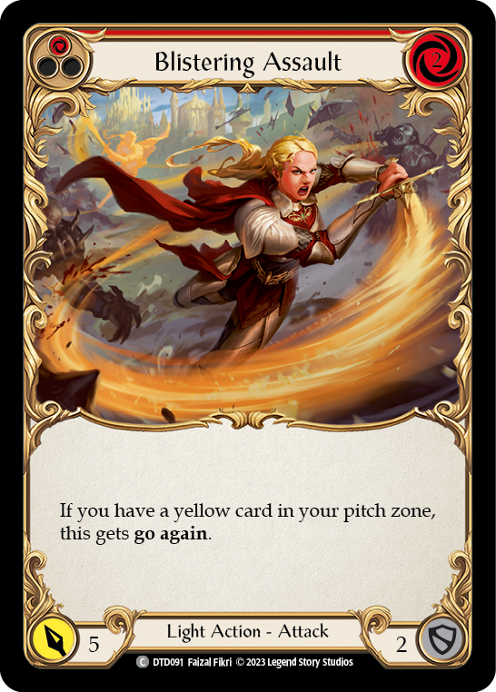 Blistering Assault (Red)
