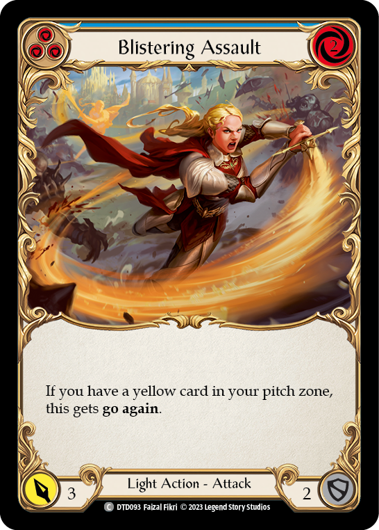 Blistering Assault (Blue)