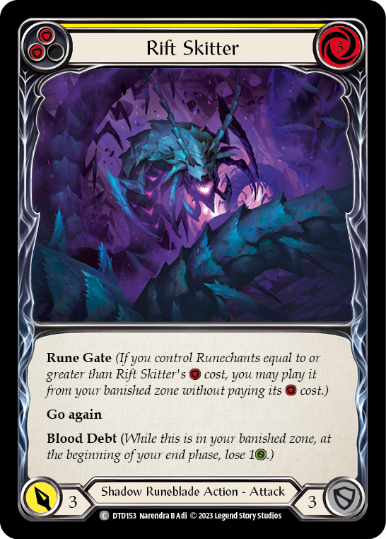 Skitter des Faille (Jaune)