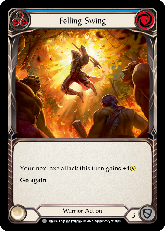 Balançoire d'abattage (bleu)