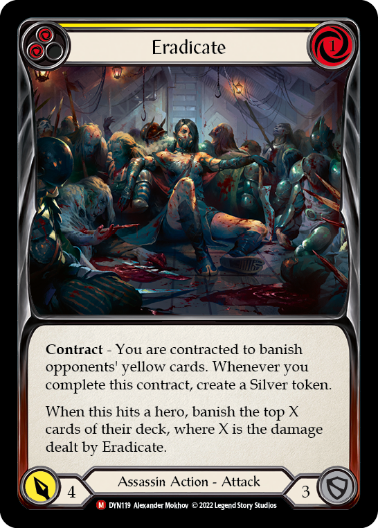 Éradiquer (jaune)