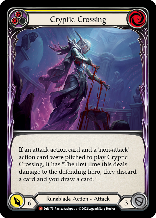 Traversée cryptique (jaune)