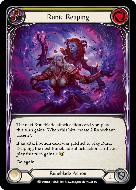 Récolte runique (jaune)