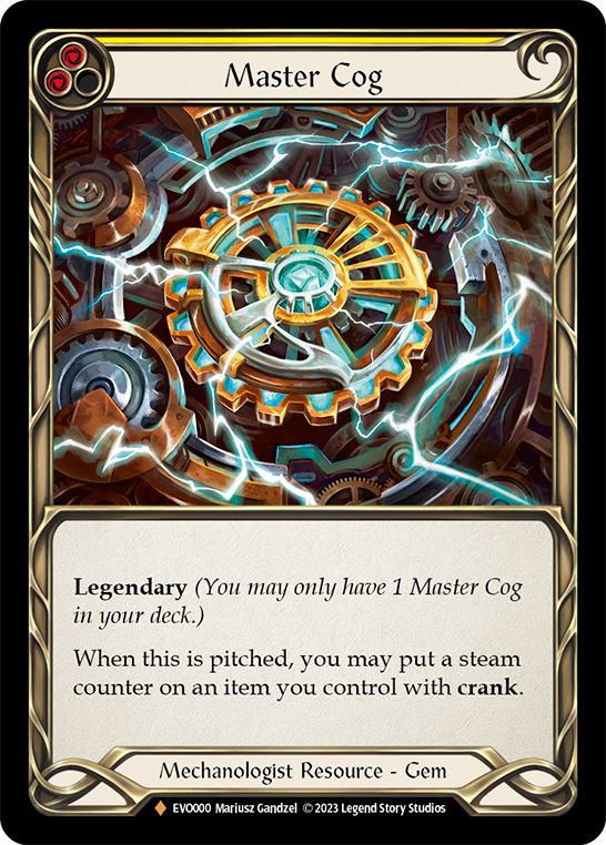 マスターコグ(イエロー)