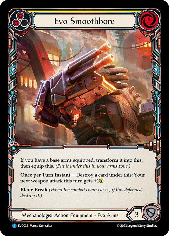 Evo Smoothbore (Jaune)