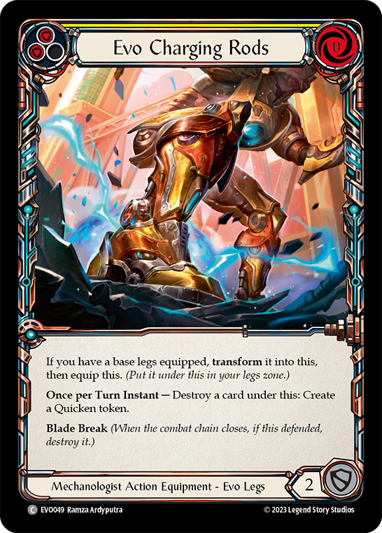 Evo チャージング ロッド (イエロー)