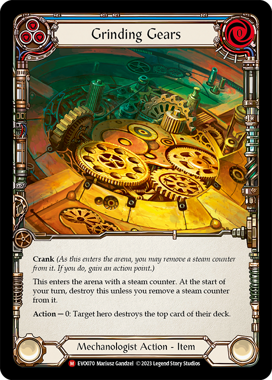 Grinding Gears (Blue)