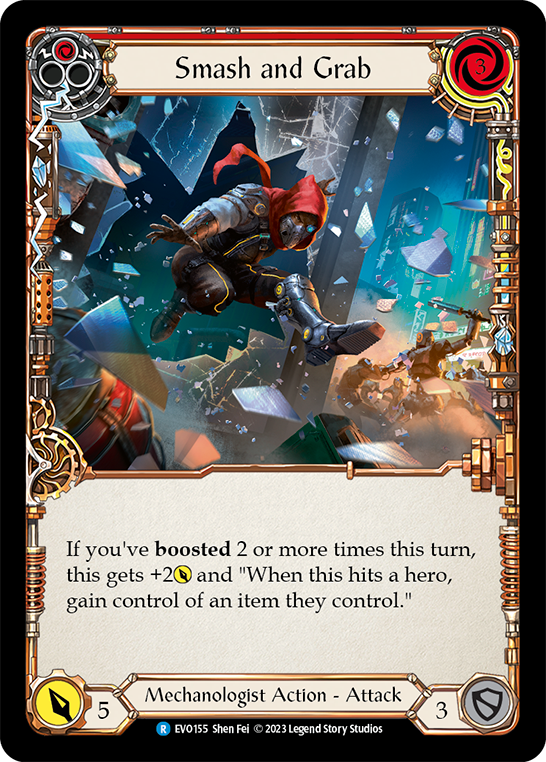 Écraser et saisir (rouge)