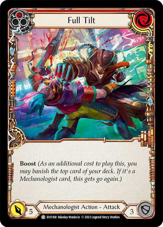 Inclinaison totale (rouge)