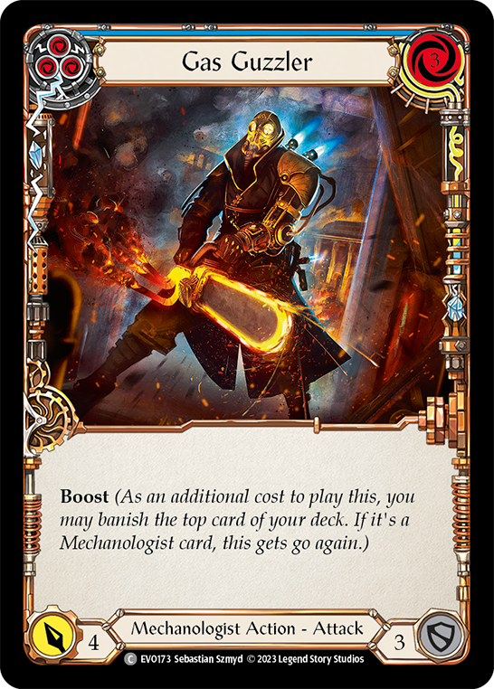 Gas Guzzler (Bleu)