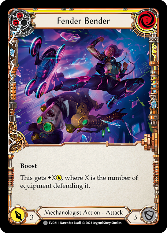 Cintreuse d'ailes (jaune)