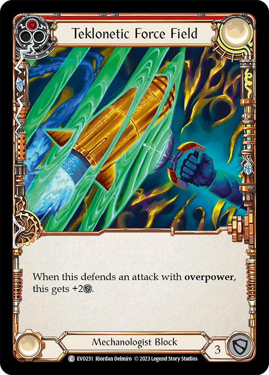 テクロネティック フォース フィールド (レッド)