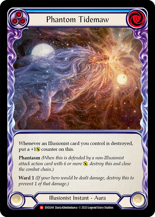 Gueule-marée fantôme (bleu)