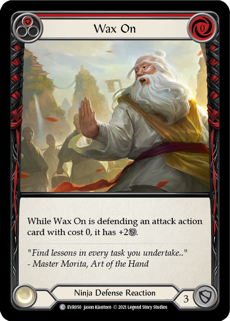 Wax On (Red)
