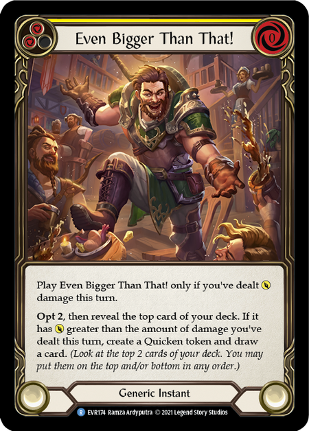 Encore plus grand que ça ! (Jaune)