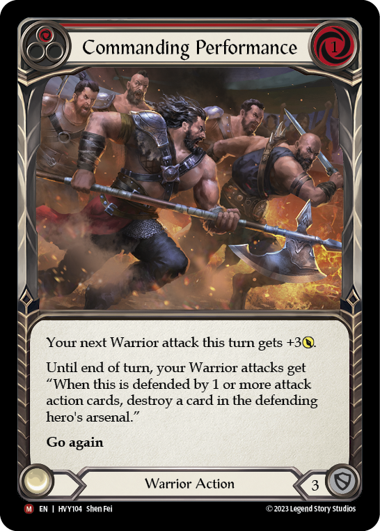 Commanding Performance