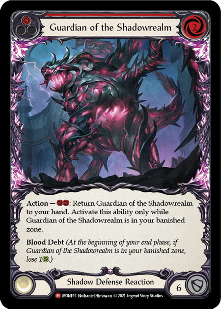Guardian of the Shadowrealm (Red)