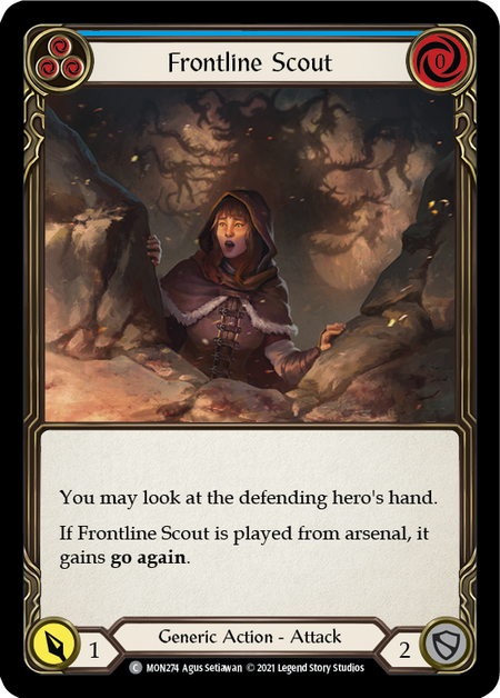 Éclaireur de première ligne (bleu)