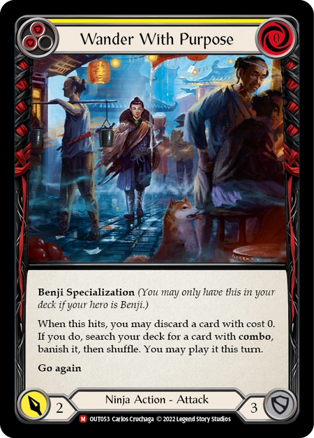 Wander With Purpose (Yellow)