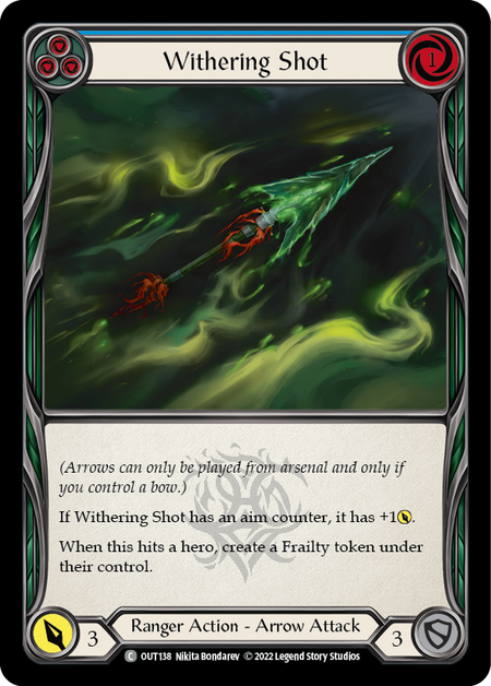 Withering Shot (Blue)