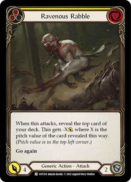 Ravenous Rabble (Yellow)