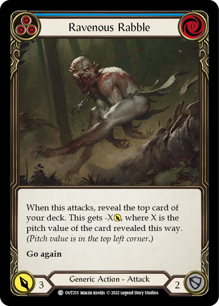 Ravenous Rabble (Blue)