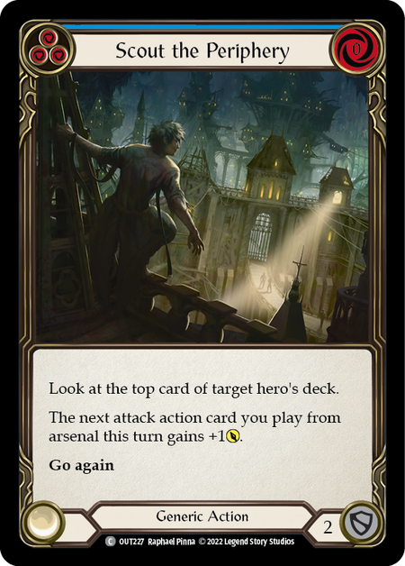 Scoutez la périphérie (bleu)