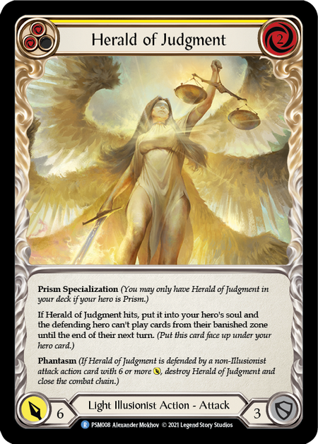 Herald of Judgment (Yellow)