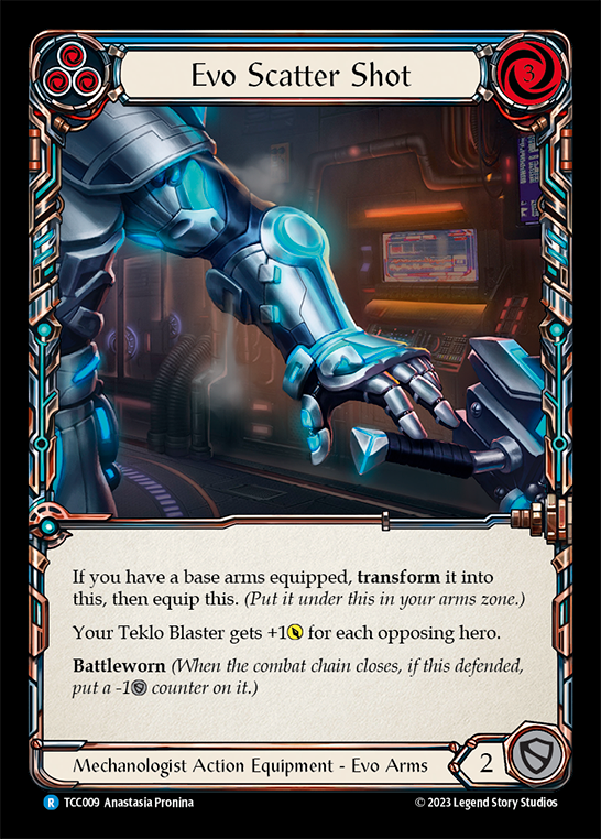 Evo Scatter Shot (Bleu)