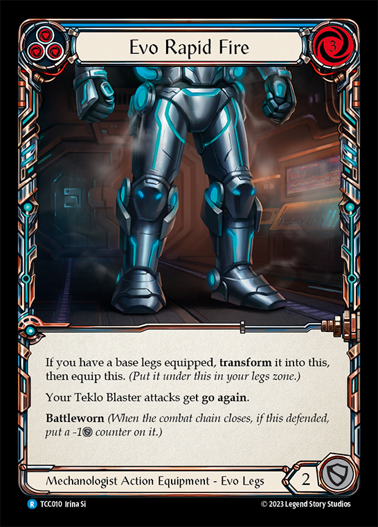 Evo Rapid Fire (Bleu)