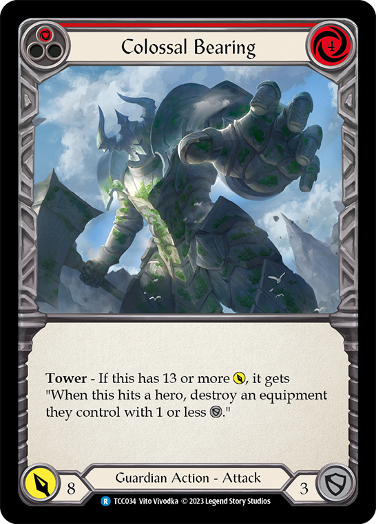 Roulement colossal (rouge)