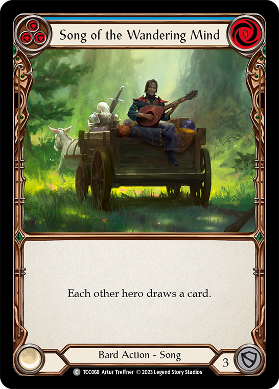 Chanson de l'esprit errant (bleu)