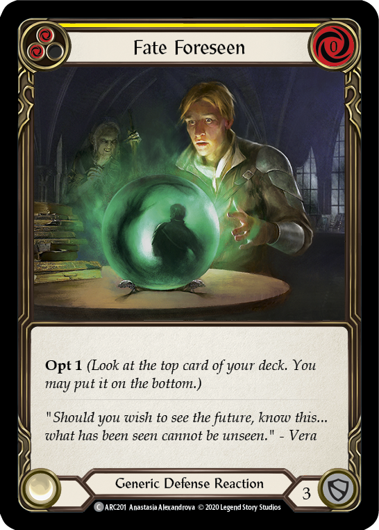 予見された運命 (イエロー)