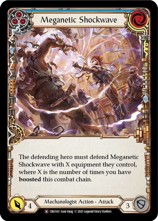 Meganetic Shockwave (Blue)