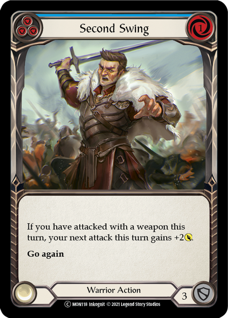 セカンドスイング(青)