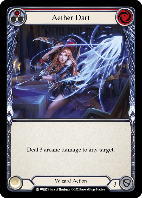 Fléchette éthérée (rouge)