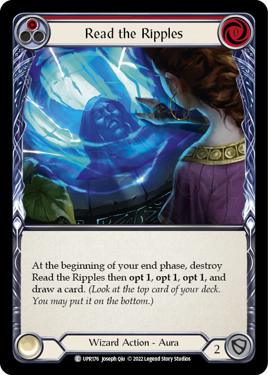 Lire les ondulations (rouge)