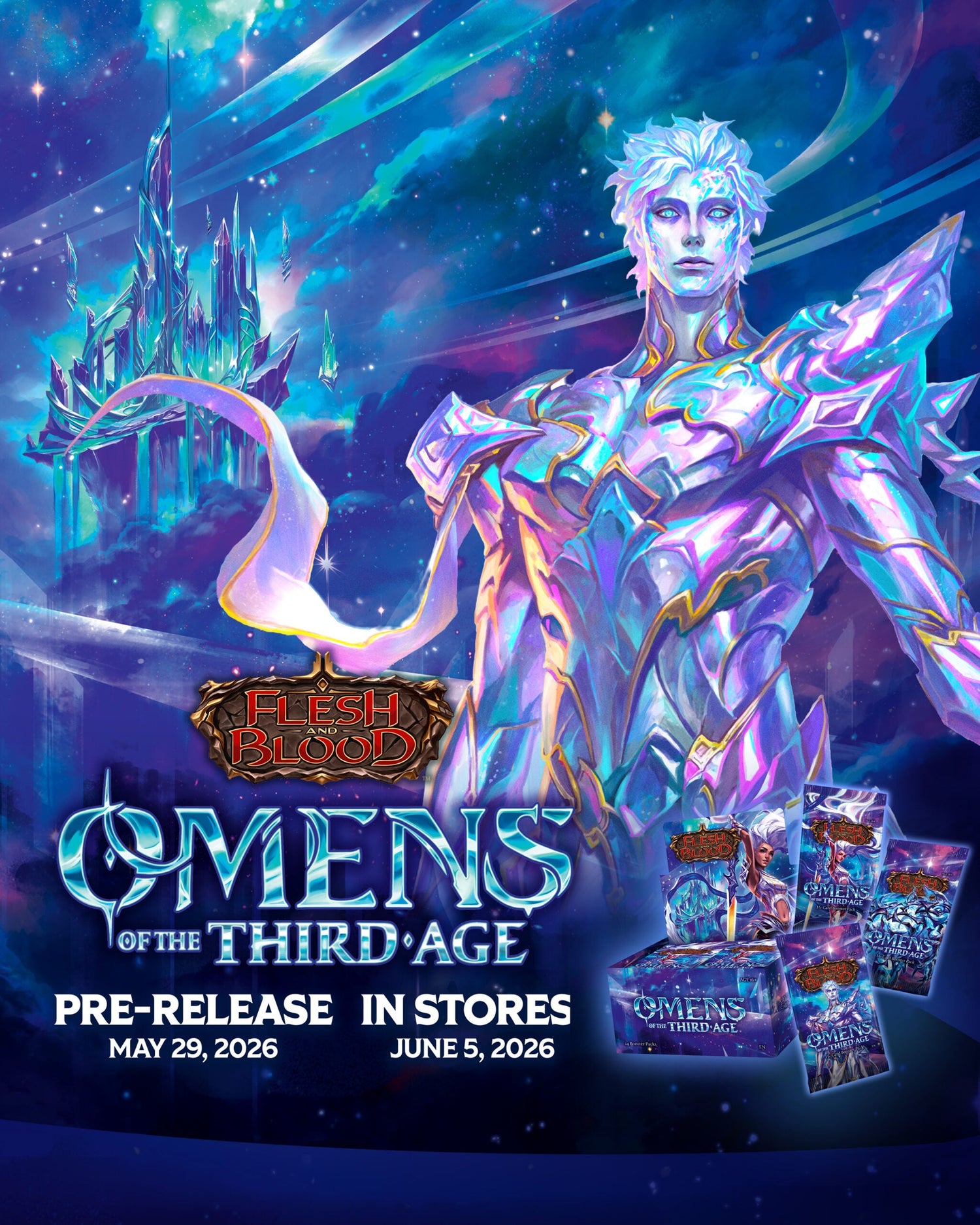 Flesh and Blood: Omens of the Third Age Singles (OMN)