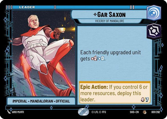 Gar Saxon - Viceroy of Mandalore